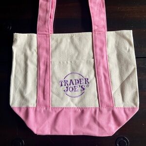 Trader Joe's Mini Pastel Canvas Pink
Tote Bag